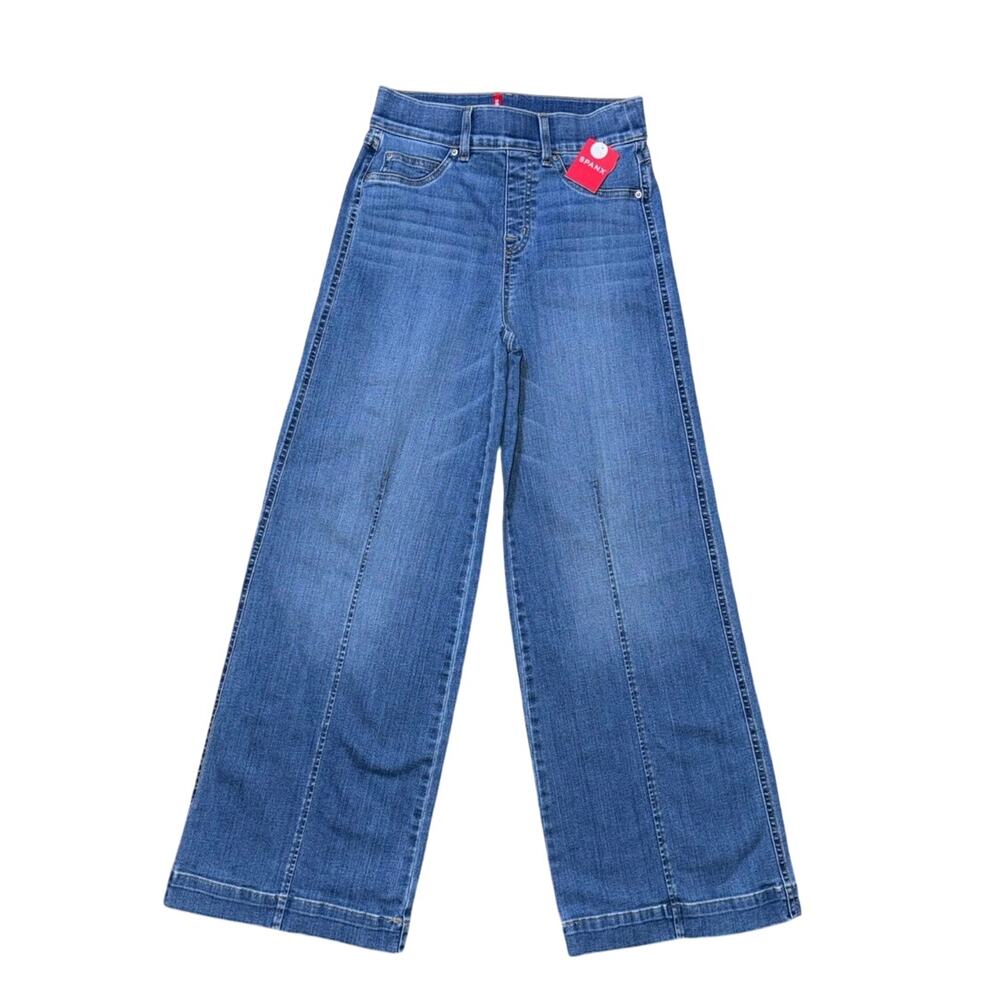 SPANX‎ Seamed Front Wide Leg Jeans